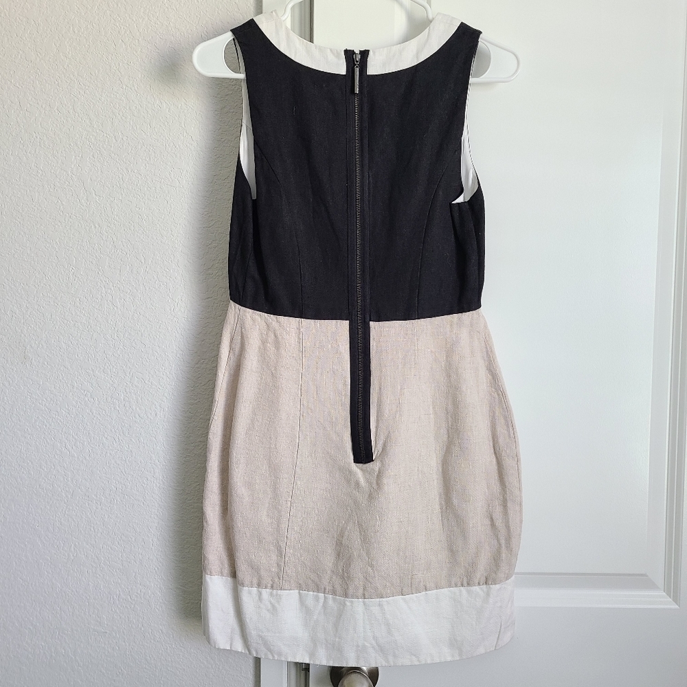 Kensie 100% Linen Dress - Picture 2 of 5